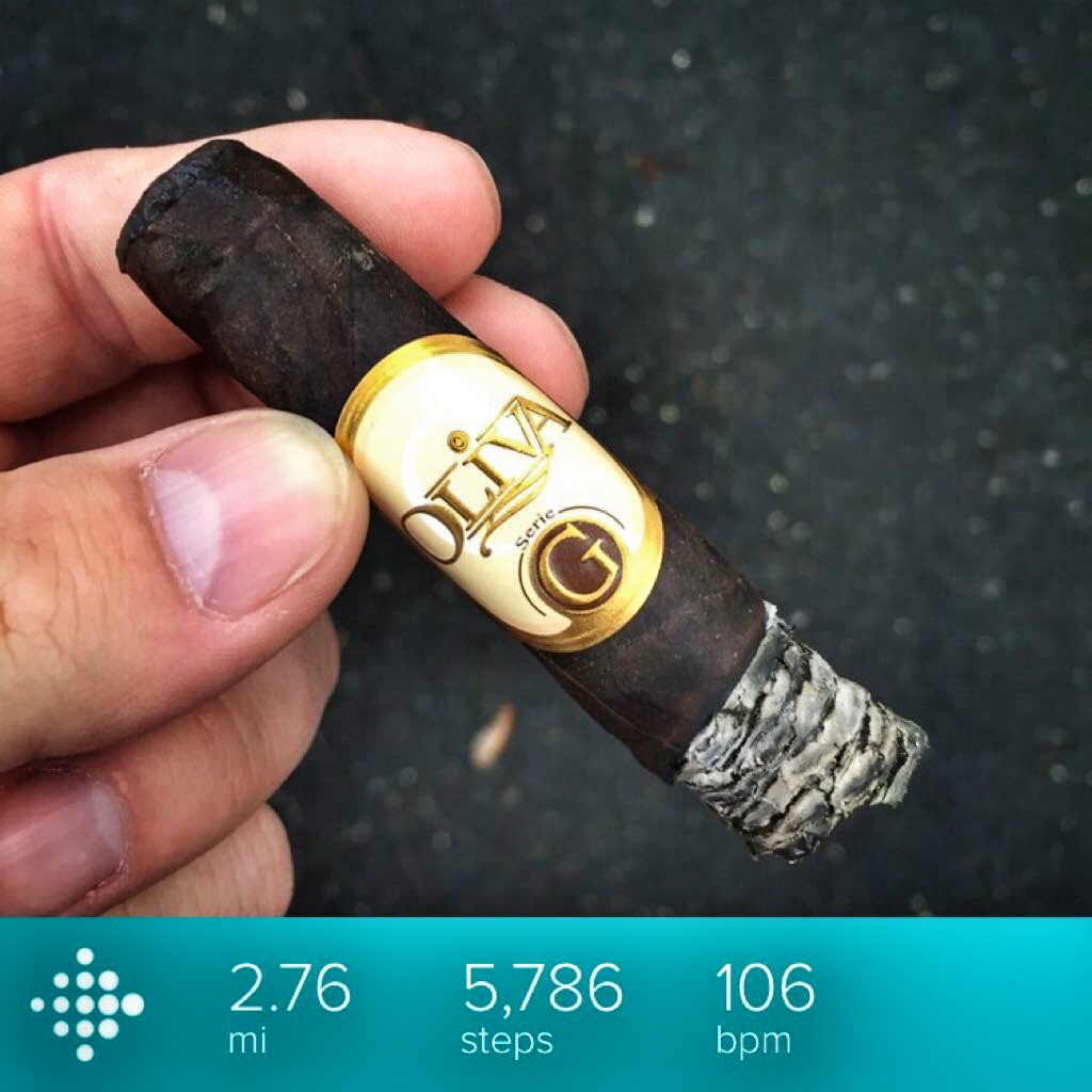 Out for a Walk with an Oliva Serie G Maduro